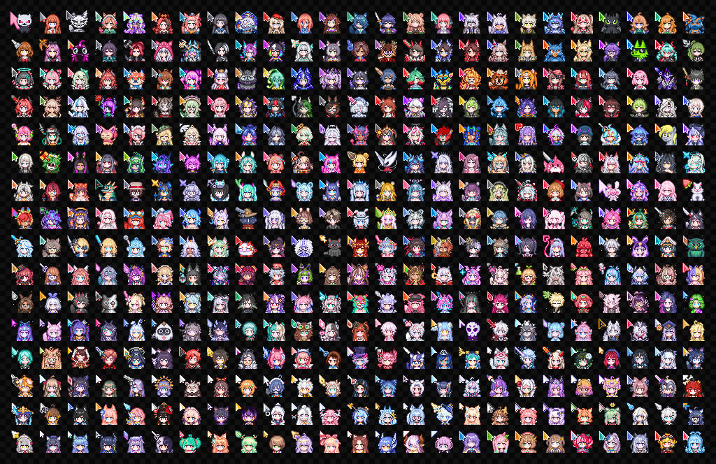 I've made 400+ pixel cursor packs over the past 3 years